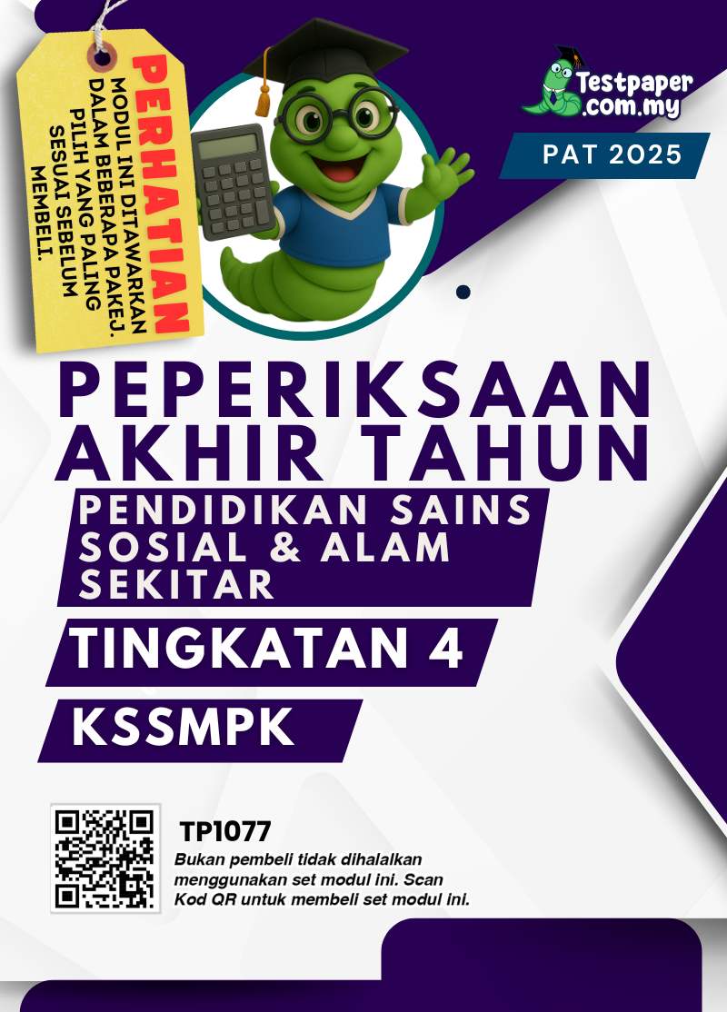 TP1077 - Pendidikan Sains, Sosial, Alam Sekitar Tingkatan 4 ...
