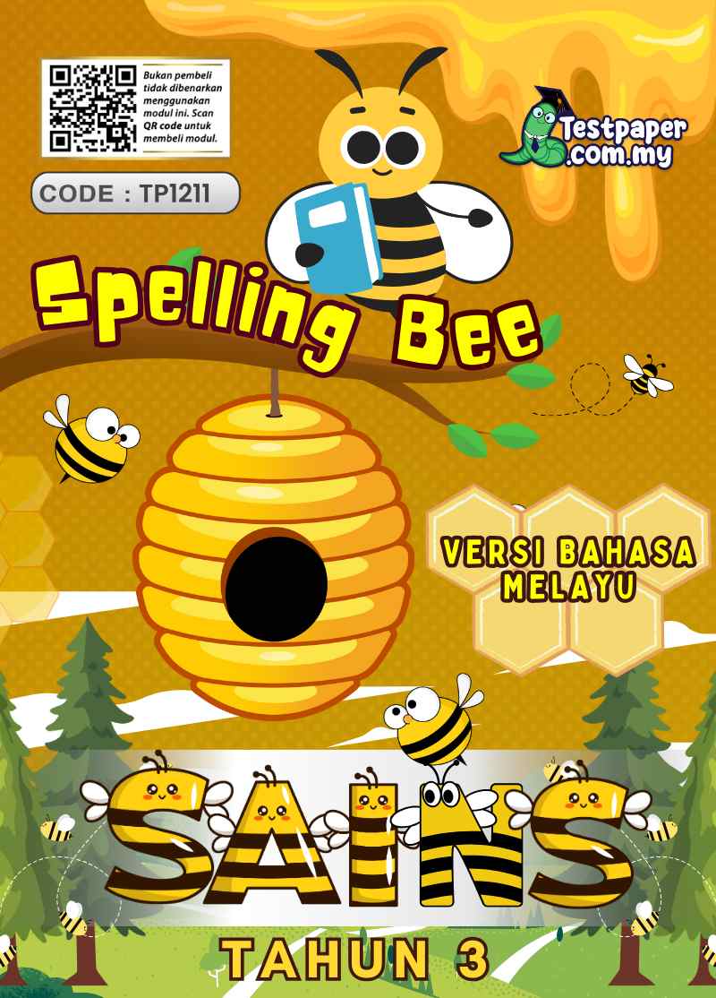 TP1211 - Sains Tahun 3 : Spelling Bee (Versi Bahasa Melayu)