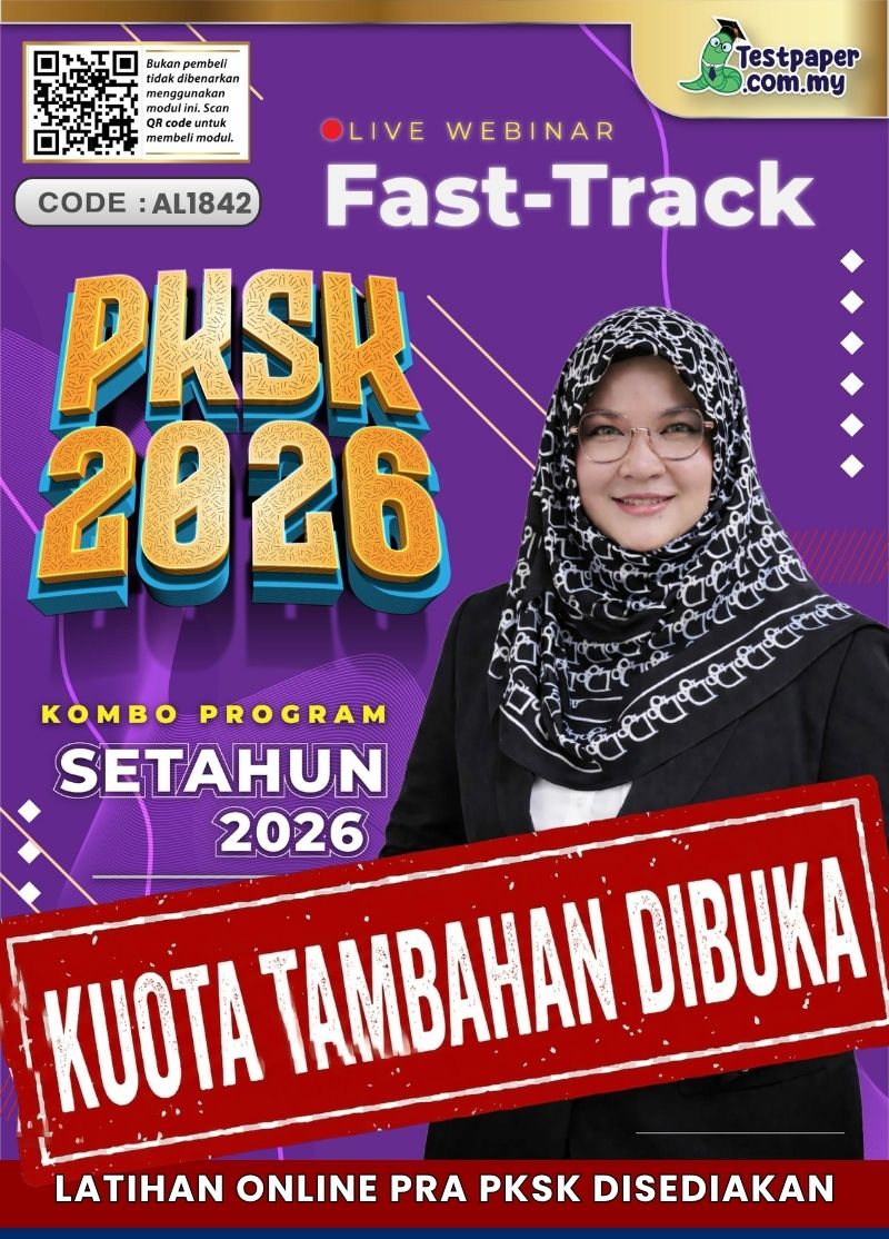 AL1842 - Kombo Setahun Kelas Fast-Track PKSK 2026