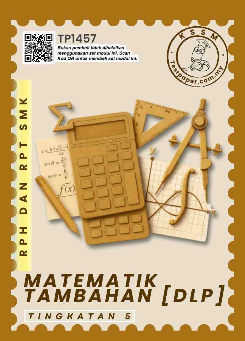 TP1457 - RPH & RPT 2026 : Matematik Tambahan Tingkatan 5 [DLP]