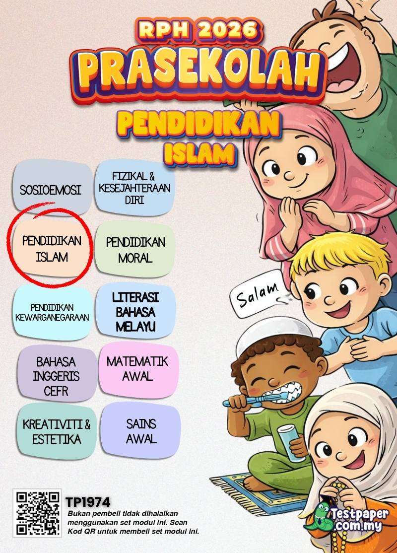 TP1974 - RPH Prasekolah 2026 : Bidang Pembelajaran Pendidikan Islam