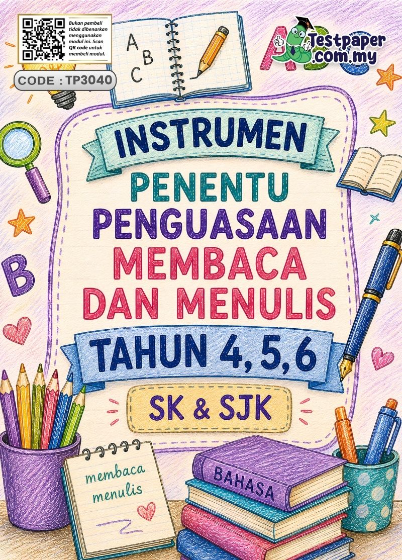 TP3040 - IPP2M SK Tahap 2 : Instrumen Pentaksiran Penguasaan Membaca ...