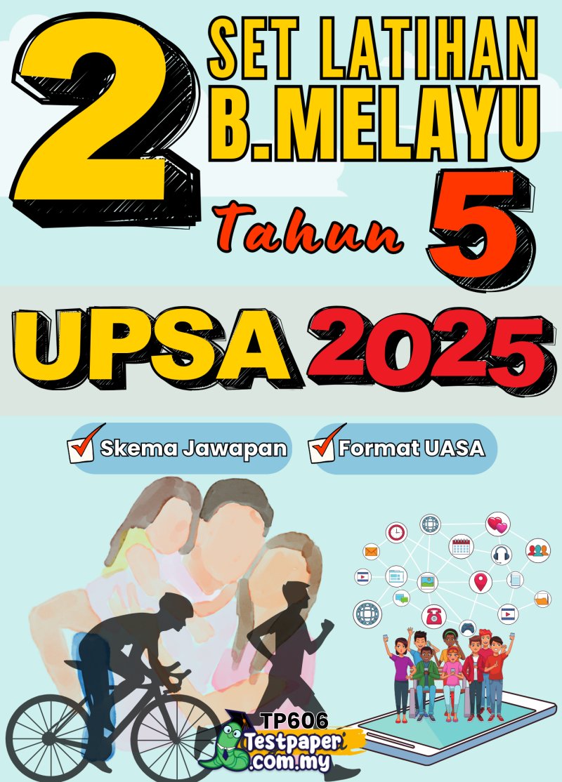 TP606 - Bahasa Melayu Tahun 5 : Success UPSA 2025