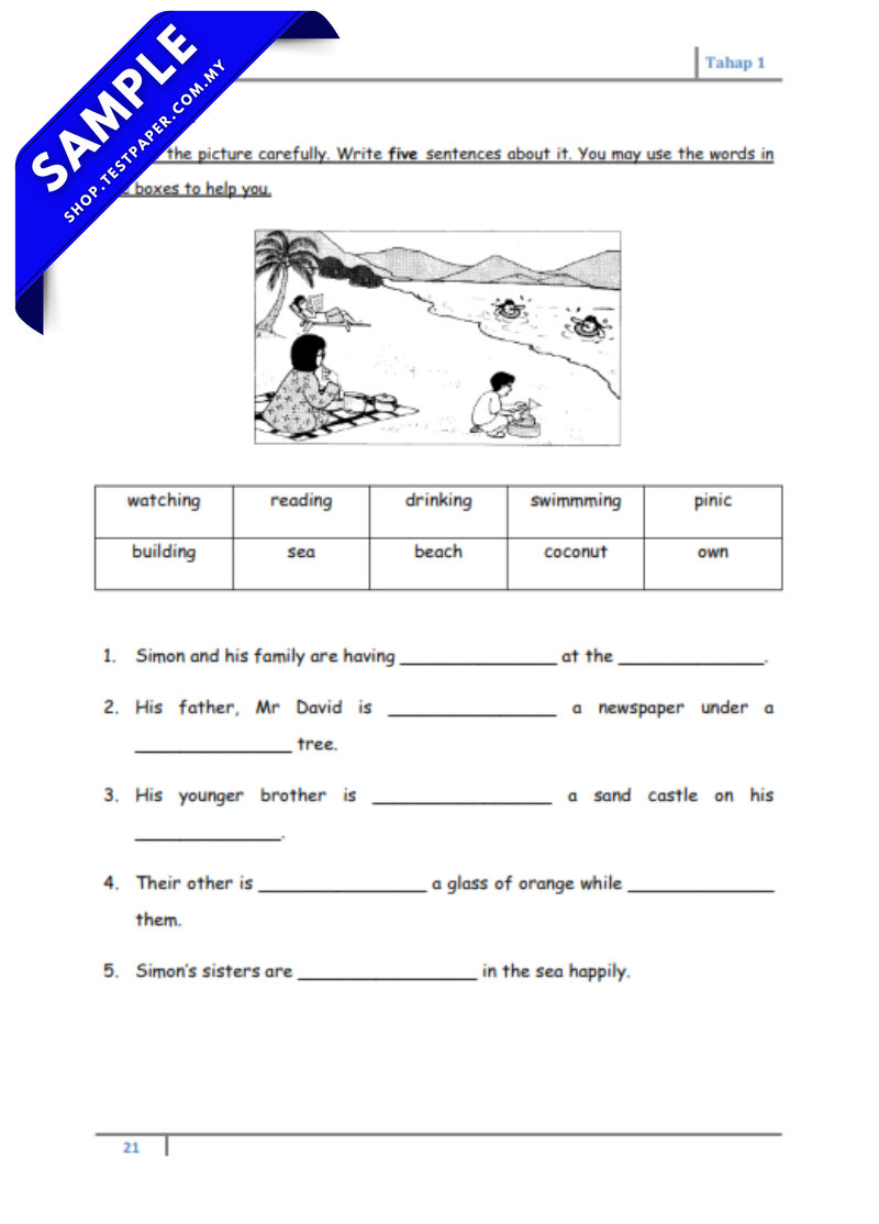 TP139 - English Year 1, Year 2, Year 3 : Optima Picture - Based ...